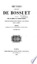 Oeuvres complètes de Bossuet ...