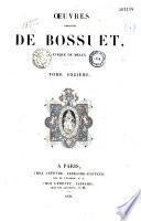 Oeuvres complètes de Bossuet,...