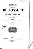 Oeuvres complètes de Bossuet