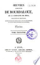 Oeuvres complètes de Bourdaloue