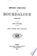 Oeuvres complètes de Bourdaloue