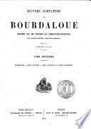 Oeuvres complètes de Bourdaloue