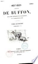 Oeuvres complètes de Buffon avec des extraits de Daubenton et la classification de Cuvier