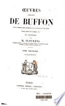 Oeuvres complètes de Buffon (avec la nomenclature linnéenne et la classification de Cuvier)
