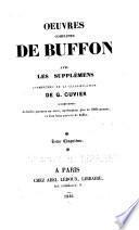 Oeuvres complètes de Buffon avec les supplémens: Quadrupé-des