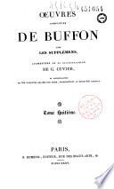 Oeuvres complètes de Buffon