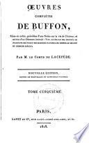 OEuvres complètes de Buffon