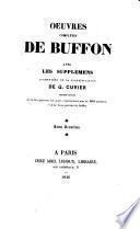 Oeuvres complètes de Buffon