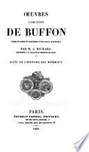 Oeuvres complètes de Buffon: Minéraux