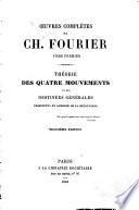 Oeuvres complètes de Ch. Fourier... 2e édition...