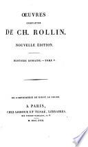 Oeuvres complètes de Ch. Rollin