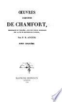 Oeuvres complètes de Chamfort