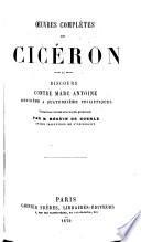Oeuvres complètes de Cicéron