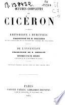 Oeuvres completes de Cicéron