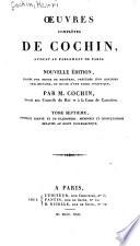 Oeuvres complètes de Cochin, avocat au Parlement de Paris