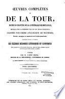Oeuvres complètes de De La Tour,...Tome quatrième [-Tome septième]