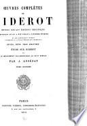 Oeuvres complètes de Diderot: Beaux-arts, pt. 1-2: Arts du dessin (salons)
