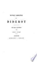 Oeuvres complètes de Diderot: Belles-lettres