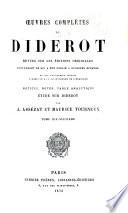 Oeuvres complètes de Diderot: Correspondance