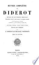 Oeuvres complètes de Diderot: Correspondance