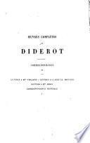 Oeuvres complètes de Diderot: Correspondance
