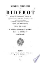 Oeuvres complètes de Diderot: Philosophie