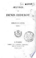 *Oeuvres completes de Diderot tome 1 [-26].