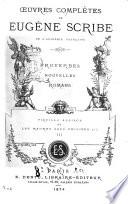 Oeuvres Completes de Eugene Scribe de l'Academie Francaise
