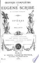 OEuvres complètes de Eugène Scribe ...