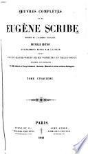 OEuvres complètes de Eugène Scribe