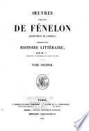 Oeuvres complètes de Fénelon, archev̂eque de Cambrai