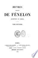 Oeuvres complètes de Fénelon,...