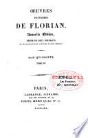 Oeuvres complètes de Florian
