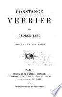 Oeuvres complètes de George Sand: Constance Verrier