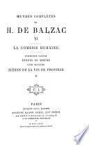 Oeuvres complètes de H. de Balzac