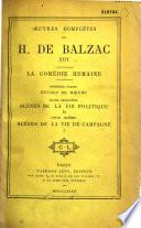 Oeuvres complètes de H. de Balzac