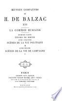 Oeuvres complètes de H. de Balzac
