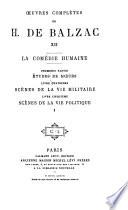 Oeuvres complètes de H. de Balzac