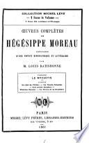 Oeuvres complètes de Hégésippe Moreau