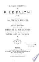 Oeuvres complétes de Honoré de Balzac