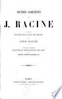 Oeuvres complètes de J. Racine