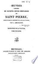Oeuvres complètes de Jacques-Henri-Bernardin de Saint-Pierre