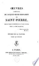 Oeuvres complètes de Jacques-Henri-Bernardin de Saint-Pierre