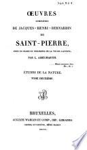 Oeuvres Complètes De Jacques-Henri-Bernardin De Saint-Pierre
