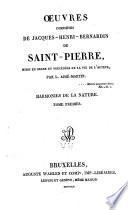 Oeuvres Complètes De Jacques-Henri-Bernardin De Saint-Pierre