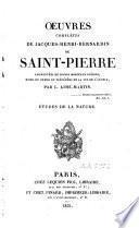 Oeuvres complètes de Jaques-Henri-Bernardin de Saint-Pierre