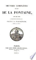 Oeuvres complètes de Jean de La Fontaine