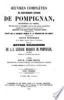 Oeuvres complètes de Jean-Georges Lefranc de Pompignan