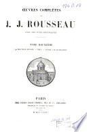 Oeuvres complètes de Jean Jacques Rousseau