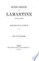 Oeuvres complètes de Lamartine publiées et inédites
